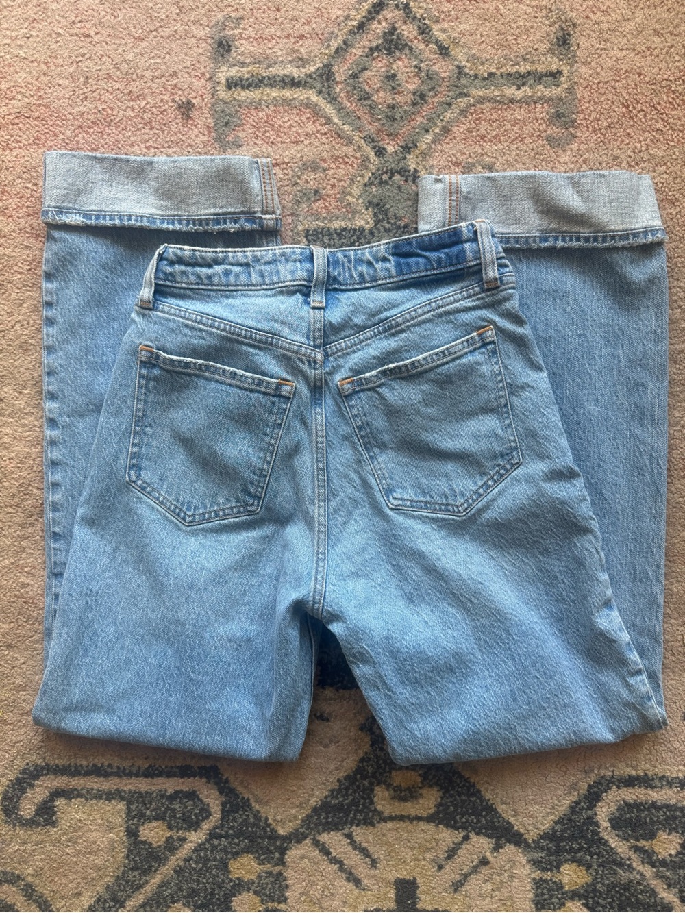 Abercrombie & Fitch The 90s Relaxed Jean curve love Size 26/2 chic minimalist - Picture 4 of 4